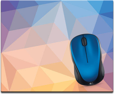 

Maison N Mode Crystal 3D Printed Mouse Pad Mousepad(Multicolour)