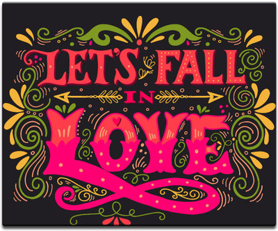 

Maison N Mode Lets Fall Printed Mouse Pad Mousepad(Multicolour)