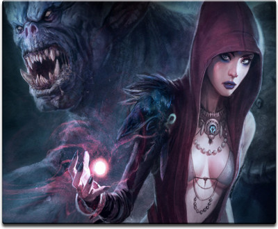 

Maison N Mode Horror Printed Mouse Pad Mousepad(Multicolour)