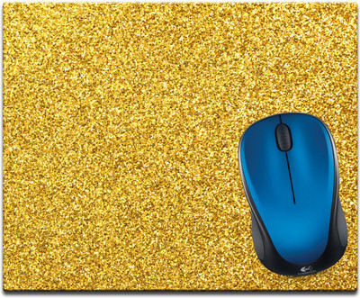 

Maison N Mode Gold Taxture Printed Mouse Pad Mousepad(Multicolour)