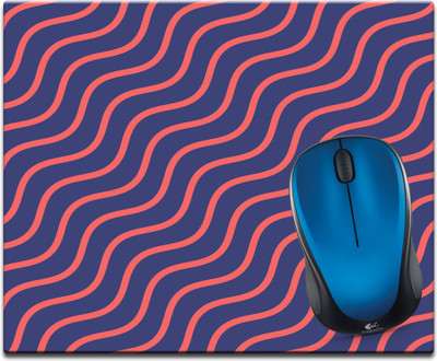 

Maison N Mode Wave Printed Mouse Pad Mousepad(Multicolour)