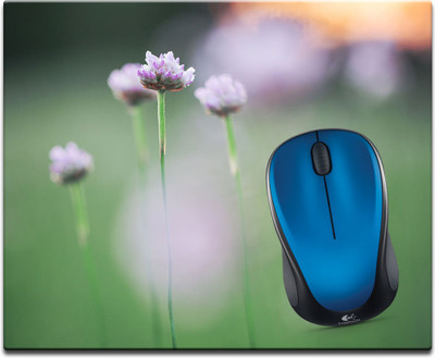 

Maison N Mode Flower With Bcgrd Printed Mouse Pad Mousepad(Multicolour)