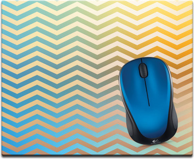 

Maison N Mode 3D Zig Pattern Printed Mouse Pad Mousepad(Multicolour)