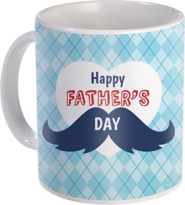 

SKY TRENDS Gift For Fathers Day In Coffee His Anniversary/Birthday Present JSD-042 Ceramic Mug(350 ml), Multicolor