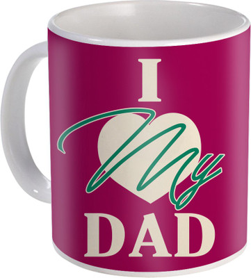 

SKY TRENDS Gift For Fathers Day In Coffee His Anniversary/Birthday Present JSD-007 Ceramic Mug(350 ml), Multicolor
