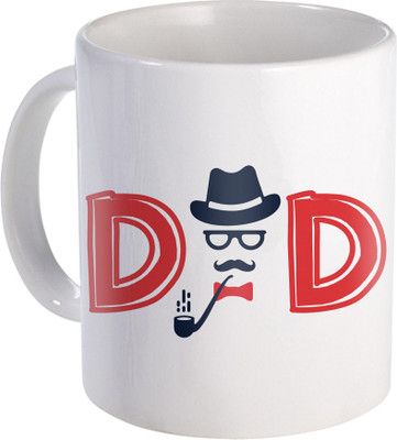 

SKY TRENDS Gift For Fathers Day In Coffee His Anniversary/Birthday Present JSD-033 Ceramic Mug(350 ml), Multicolor