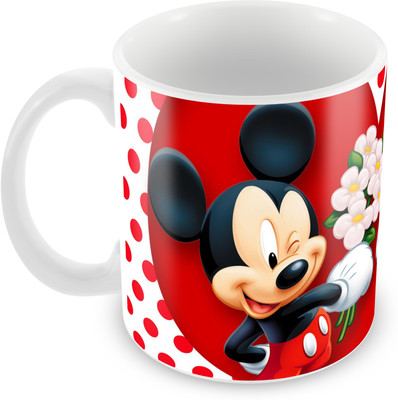 

Creative minnie_mouse_mickey_mouse_mouse Ceramic Mug(350 ml), Multicolor