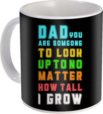 

SKY TRENDS Gift For Fathers Day In Coffee His Anniversary/Birthday Present JSD-070 Ceramic Mug(350 ml), Multicolor