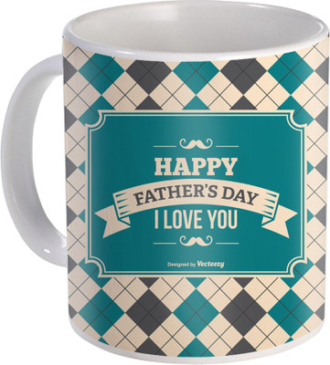 

SKY TRENDS Gift For Fathers Day In Coffee His Anniversary/Birthday Present JSD-039 Ceramic Mug(350 ml), Multicolor