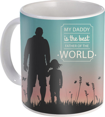 

SKY TRENDS Gift For Fathers Day In Coffee His Anniversary/Birthday Present JSD-043 Ceramic Mug(350 ml), Multicolor