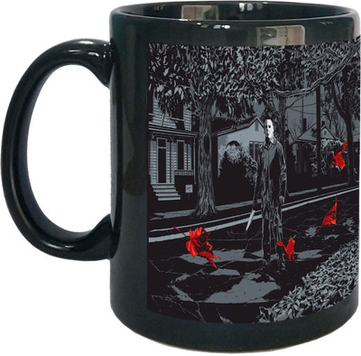 

Arkist Halloween-13 Ceramic Mug(340 ml), Multicolor
