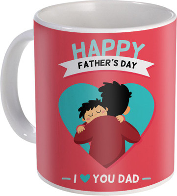 

SKY TRENDS Gift For Fathers Day In Coffee His Anniversary/Birthday Present JSD-050 Ceramic Mug(350 ml), Multicolor