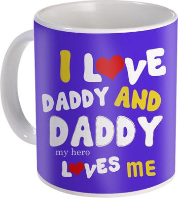 

SKY TRENDS Gift For Fathers Day In Coffee His Anniversary/Birthday Present JSD-088 Ceramic Mug(350 ml), Multicolor