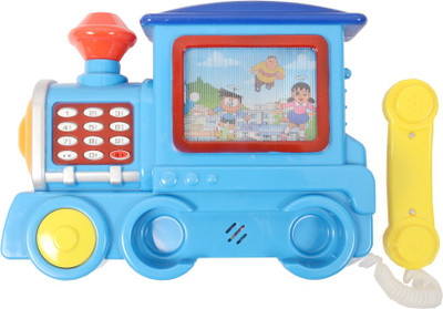 

Deep Funny Magic Train Telephone With Screen & Music(Multicolor)