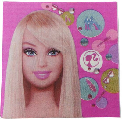 

Funcart Funcart Barbie paper napkins (10PCS/PACK) Multicolor Napkins(10 Sheets)