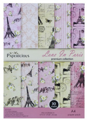 

PAPERICIOUS DESIGNER PRINTED A4 A4 paper(Set of 1, Multicolor)