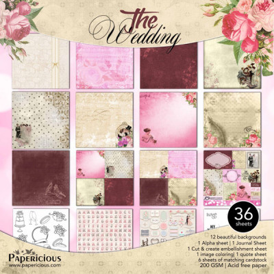 

PAPERICIOUS DESIGNER PRINTED 12X12 Multipurpose Paper(Set of 1, Multicolor)