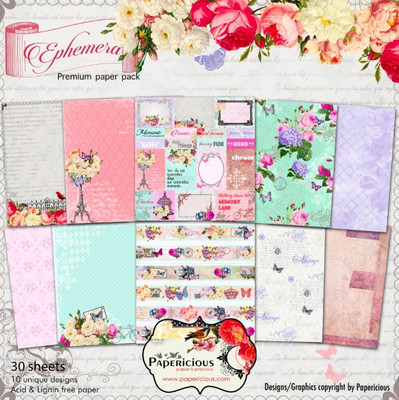 

PAPERICIOUS DESIGNER PRINTED 12X12 Multipurpose Paper(Set of 1, Multicolor)