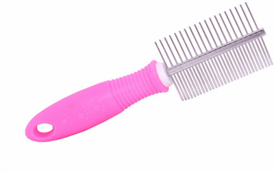 

SRI Double Metal Comb Grooming Tool Basic Comb for Dog
