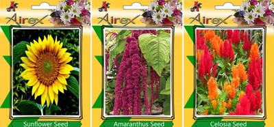 

Airex Sunflower, Amaranthus, and Celosia Seed(15 per packet)
