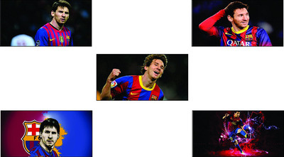 

Original Quotes Decorative Lionel Messi Poster (Pack of 5) Paper Print(26 inch X 14 inch, Rolled)