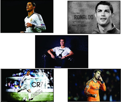 

Original Quotes Decorative cristiano ronaldo Poster (Pack of 5) Paper Print(26 inch X 14 inch, Rolled)