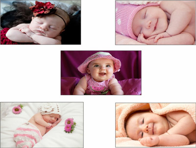 

Original Quotes Decorative Baby Posters (Pack of 5) Paper Print(26 inch X 14 inch, Rolled)