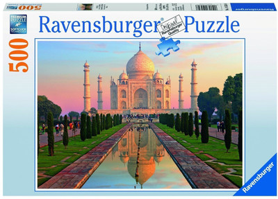 

Ravensburger Beautiful Taj Mahal Puzzle(500 Pieces)