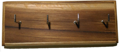 

PeachCherry Key Display Wooden Wall Shelf(Number of Shelves - 1, Brown)