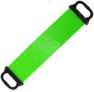 

Shrih Yoga Pilates Elastic Stretch Resistance With Handles Fitness Band(Green, Black, Pack of 1), Black;green