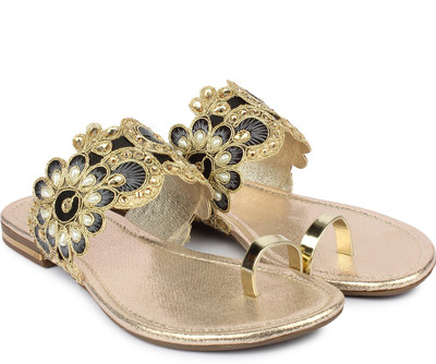 

Do Bhai Women Black Flats