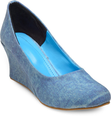 

Nell Women Blue Wedges