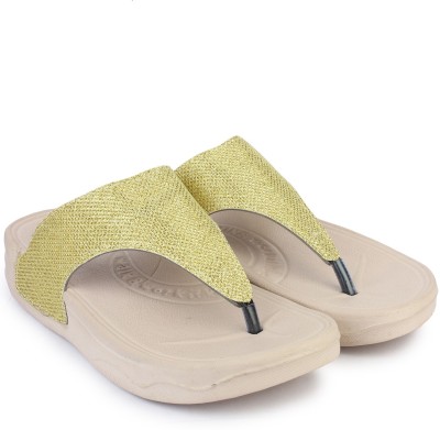 

Do Bhai Women Golden Flats