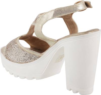 Metro Women 15,Gold Heels