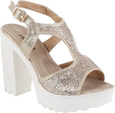 Metro Women 15,Gold Heels