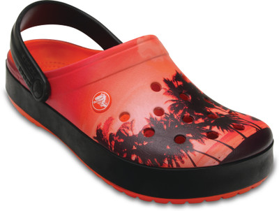 

Crocs Men Orange Clogs