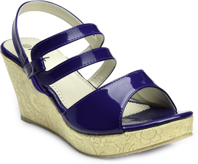 

Nell Women Blue Wedges