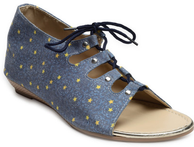 

Nell Women Blue Flats