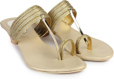 

Do Bhai Women Golden Heels