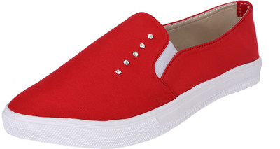 

Smart Traders Loafers For Women(Red