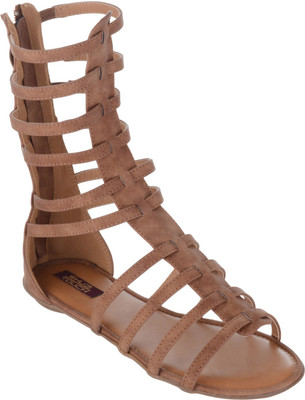 

Shuz Touch Women BROWN Flats