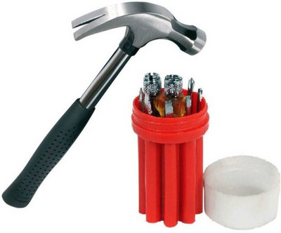 Babji Standard Screwdriver Set, Red