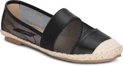

Get Glamr Alfie Sheer Espadrilles Espadrilles For Women(Black