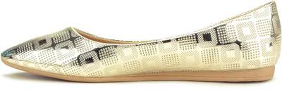 Addons Addons Grey Colored Ballerinas Bellies