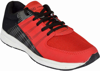 

SEGA TECHNO Red Walking Shoes For Men(Multicolor