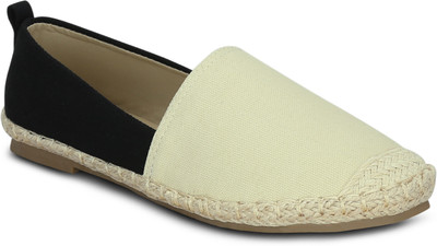 

Get Glamr Lina Colour Block Espadrilles Espadrilles For Women(Beige, Black
