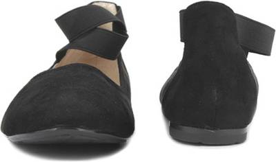 Addons Addons Grey Colored Ballerinas Bellies