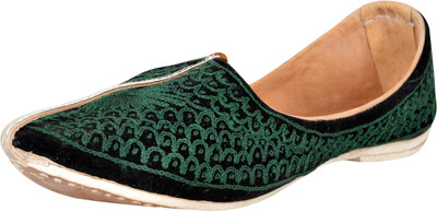 

skylyf Mojaris For Men(Green
