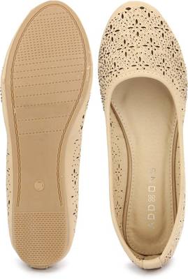 Addons Addons Grey Colored Ballerinas Bellies
