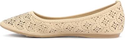 Addons Addons Grey Colored Ballerinas Bellies
